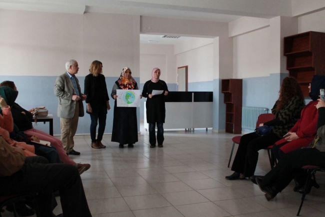 Öğretmenler öğrenci oldu